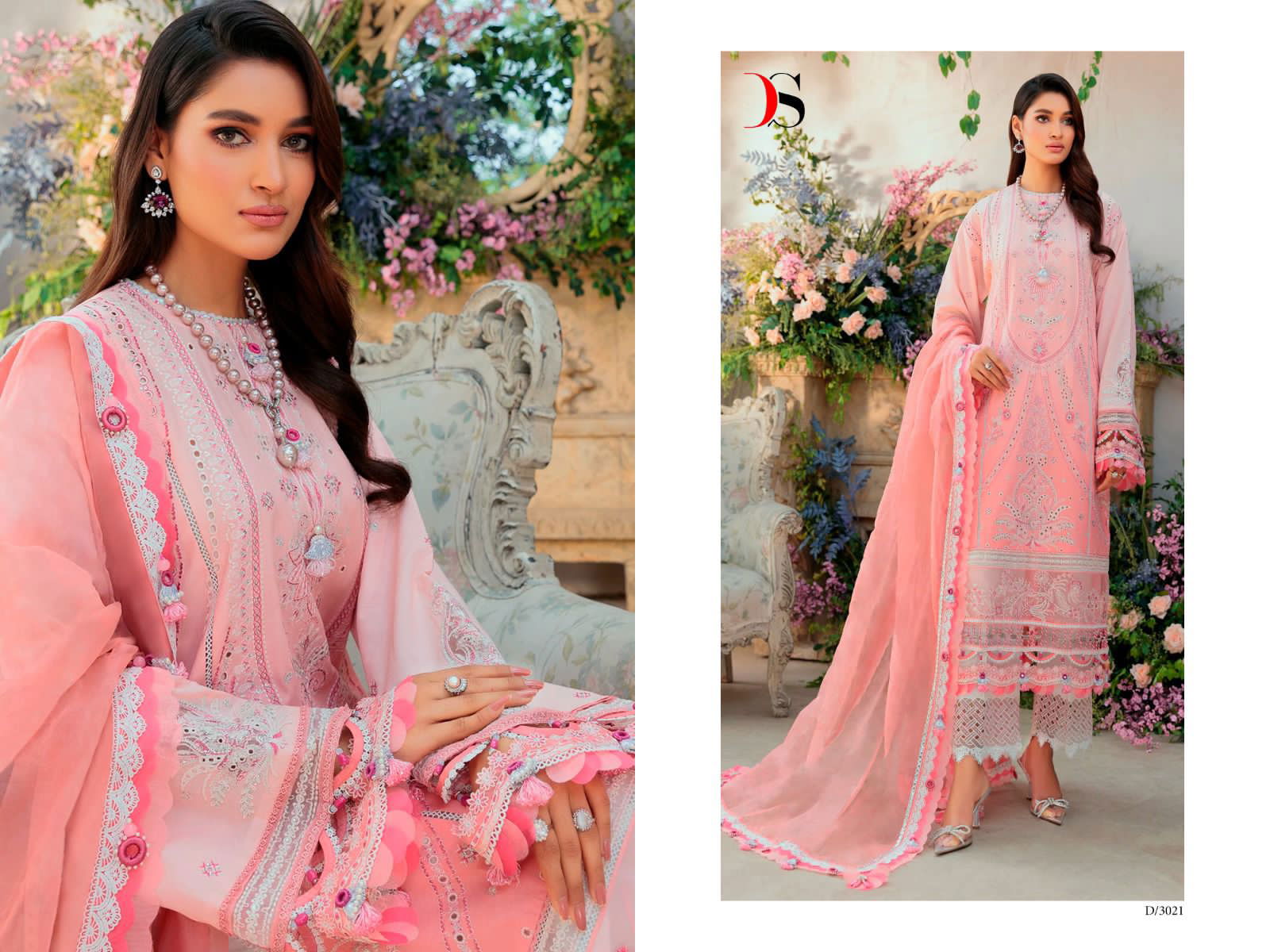 DS Anaya embroidered collection 23 Wholesale Pakistani Salwar Suits